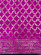 Banarasi Semi Khaddi Chiffon Saree