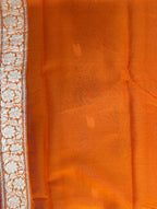 Banarasi Pure Khaddi Chiffon Saree 