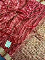 Pure Mysore Crepe Silk Saree-Crepe Brocade