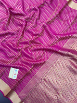 Pure Mysore Crepe Silk Saree-Crepe Brocade