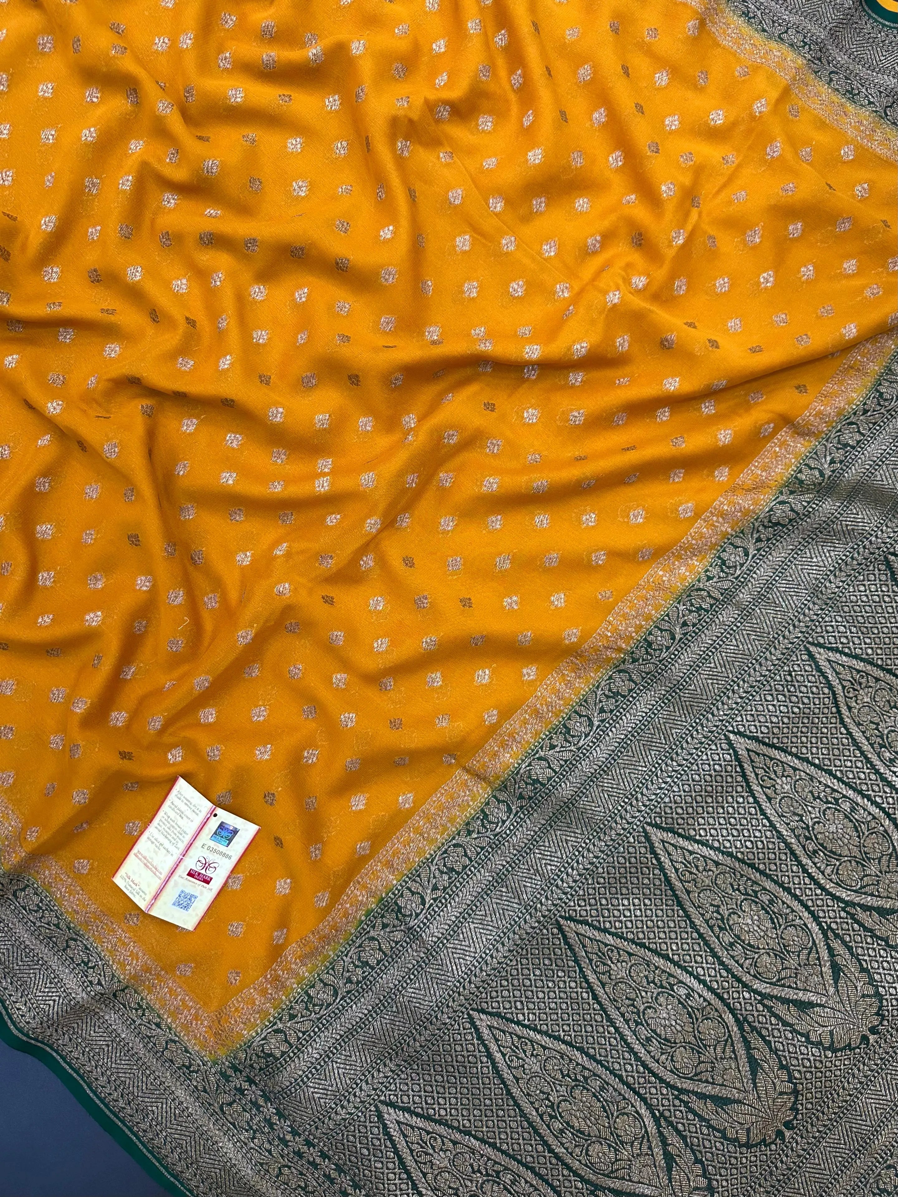 Pure Khaddi Georgette Saree