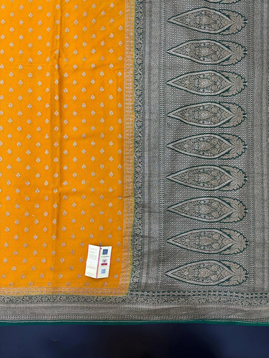 Pure Khaddi Georgette Saree