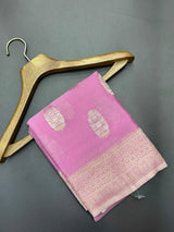 Banarasi Semi Khaddi Chiffon Saree