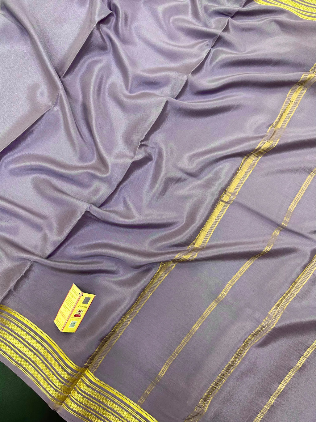 Pure Mysore Crepe Silk Saree- Mala Bentex