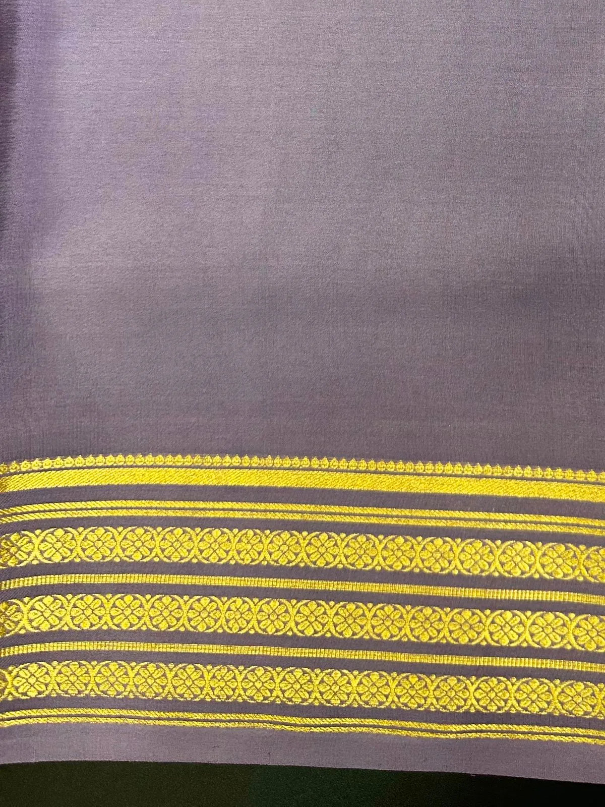 Pure Mysore Crepe Silk Saree- Mala Bentex