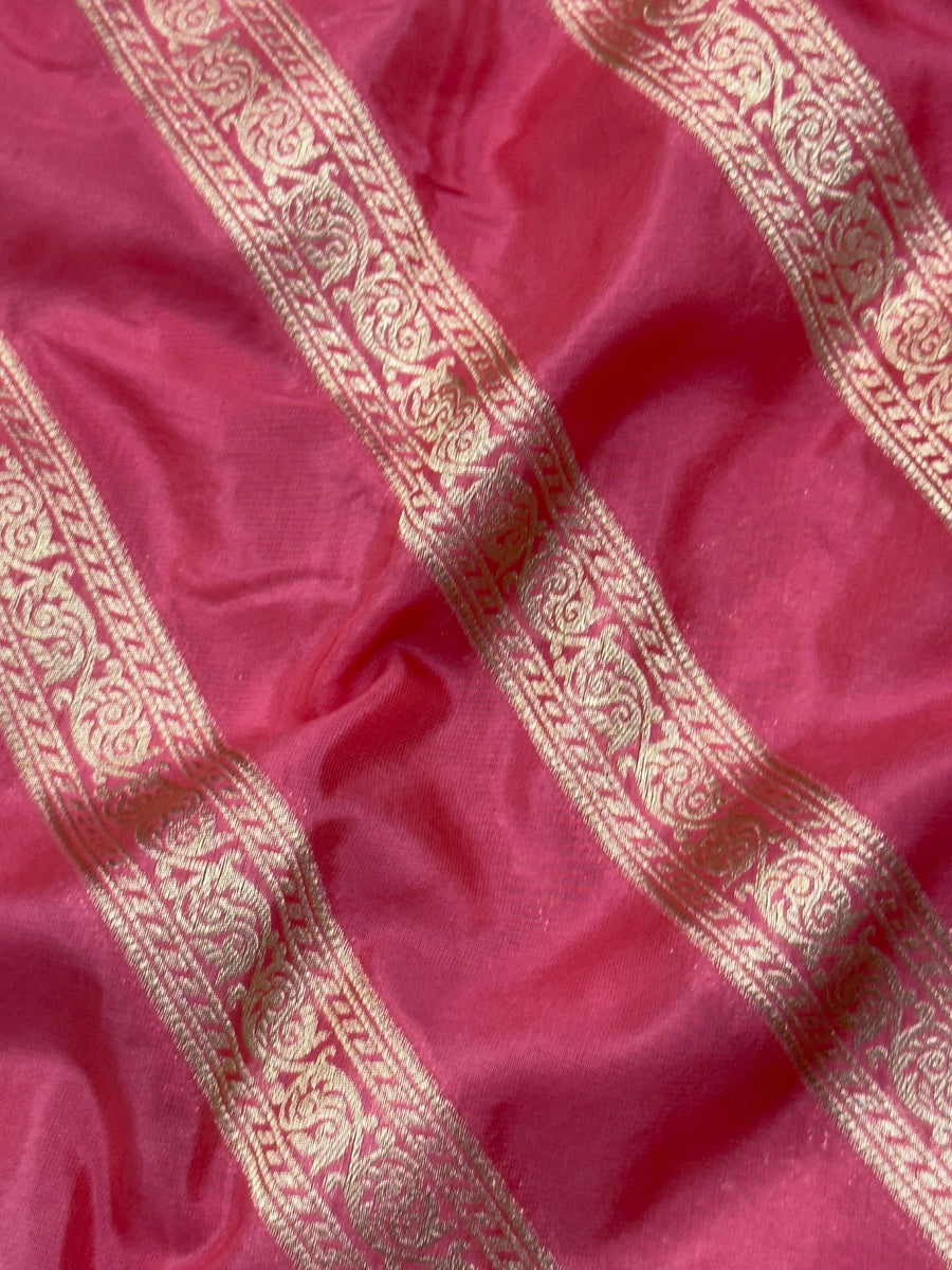 Semi Crepe Silk Saree- Ridham Silk