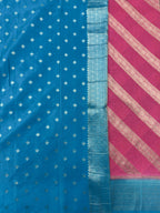 Semi Crepe Silk Saree- Ridham Silk