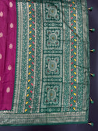 Silver Space-Semi Silk Saree