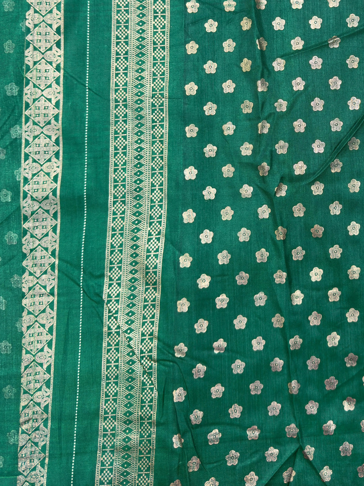Silver Space-Semi Silk Saree