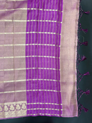 Soft Kataan Tissue Silk Saree