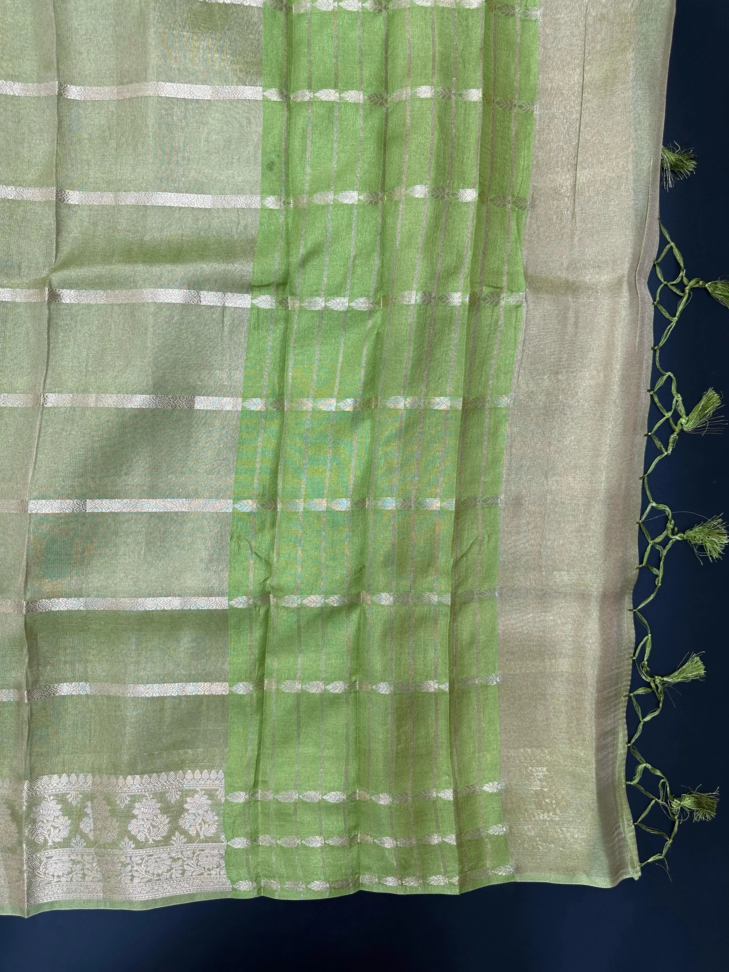 Soft Kataan Tissue Silk Saree