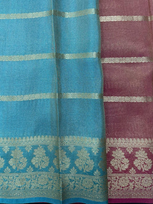 Soft Kataan Tissue Silk Saree