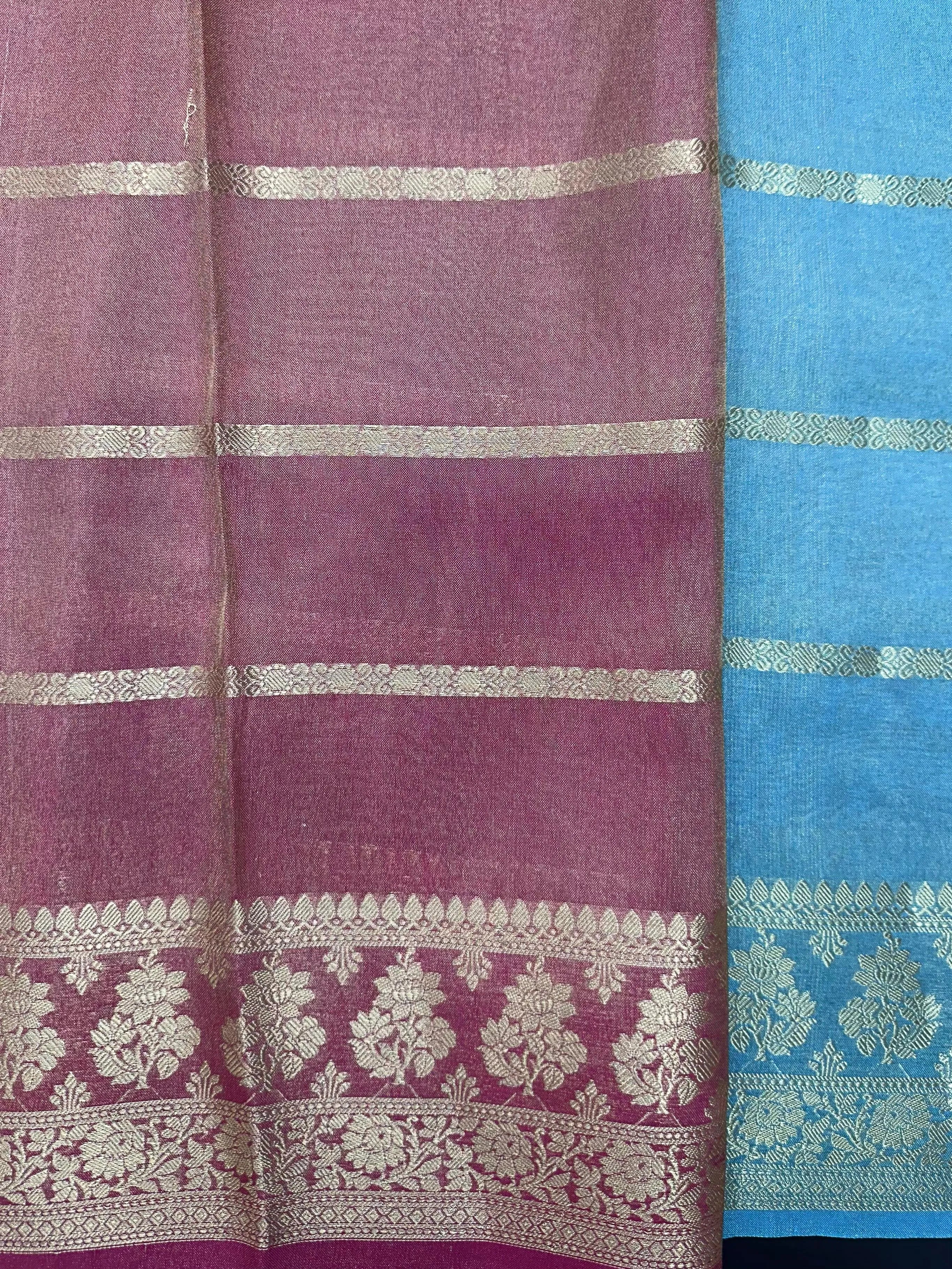 Soft Kataan Tissue Silk Saree