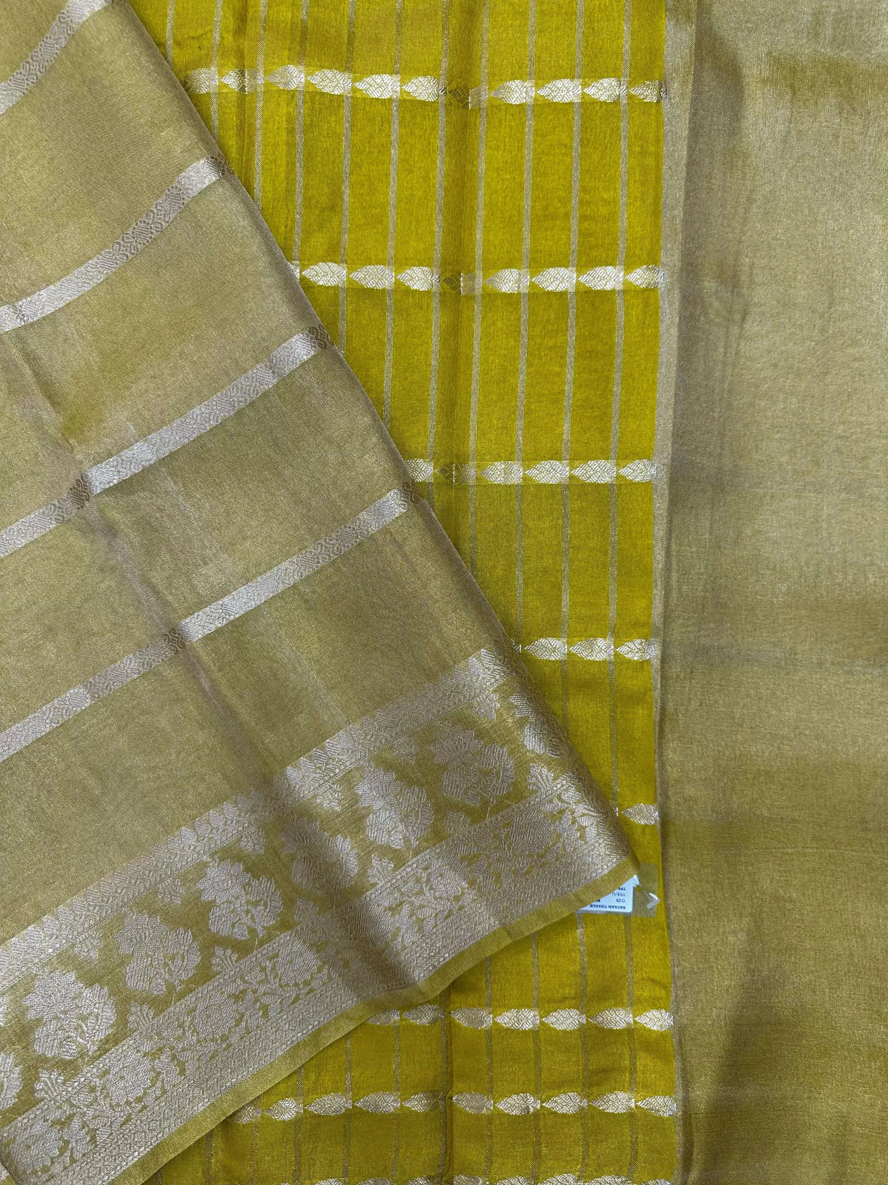 Soft Kataan Tissue Silk Saree