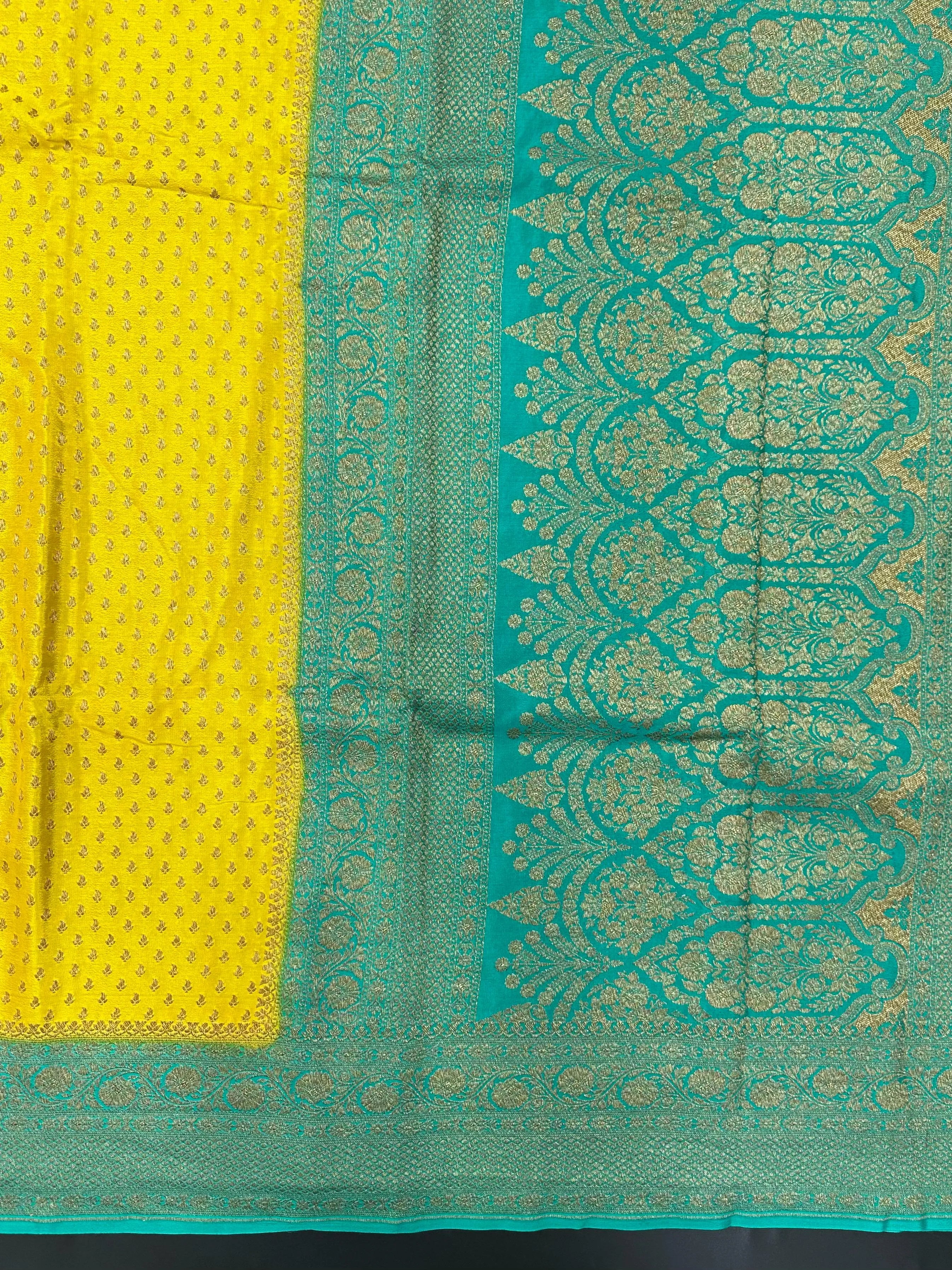 Timeless 3D Banarasi Crepe Silk Saree
