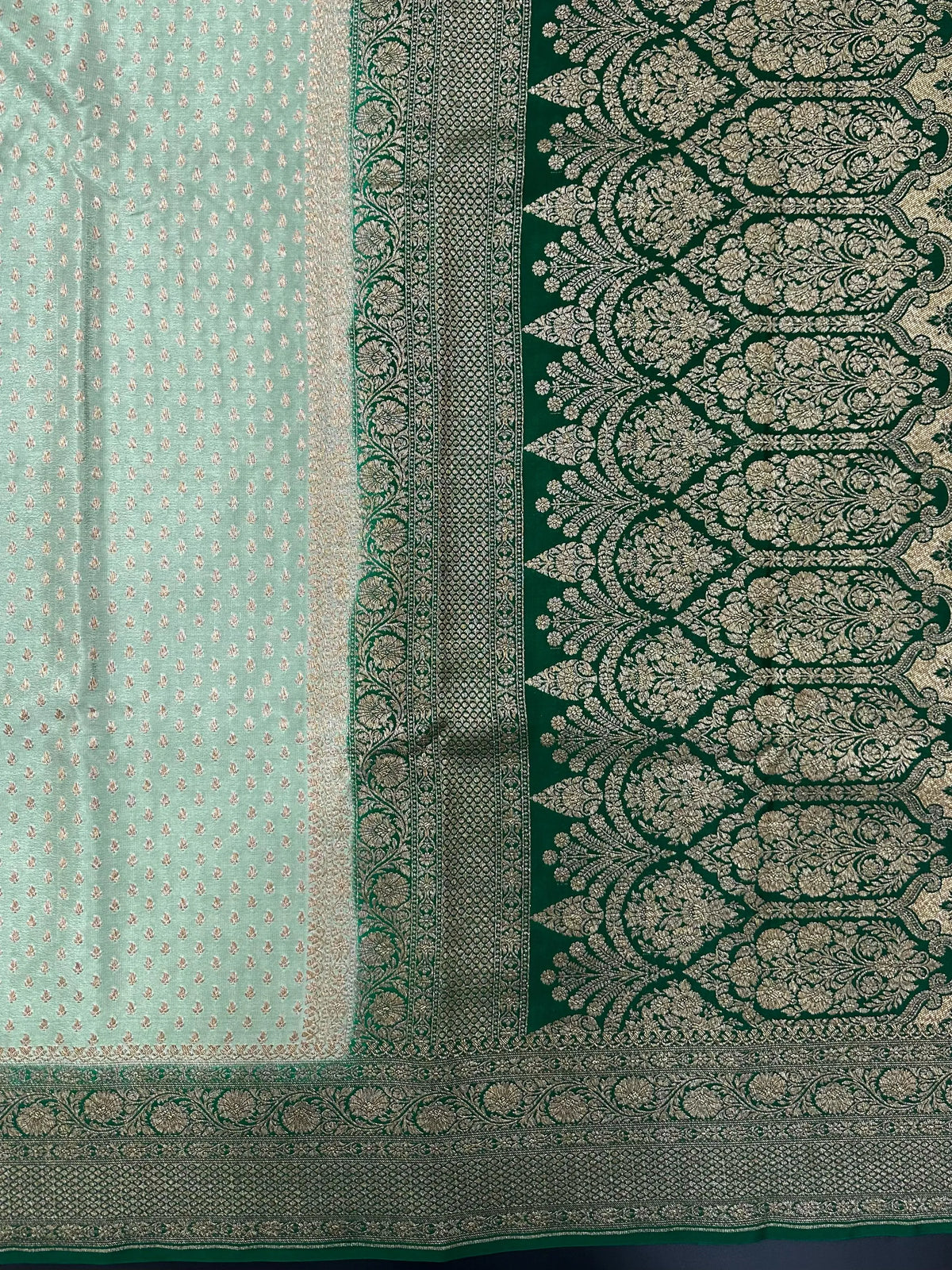 Timeless 3D Banarasi Crepe Silk Saree