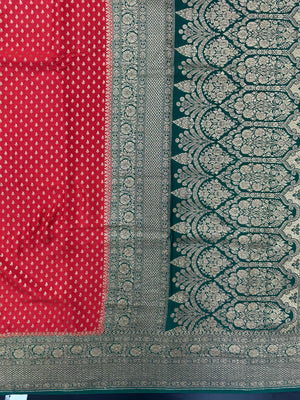 Timeless 3D Banarasi Crepe Silk Saree