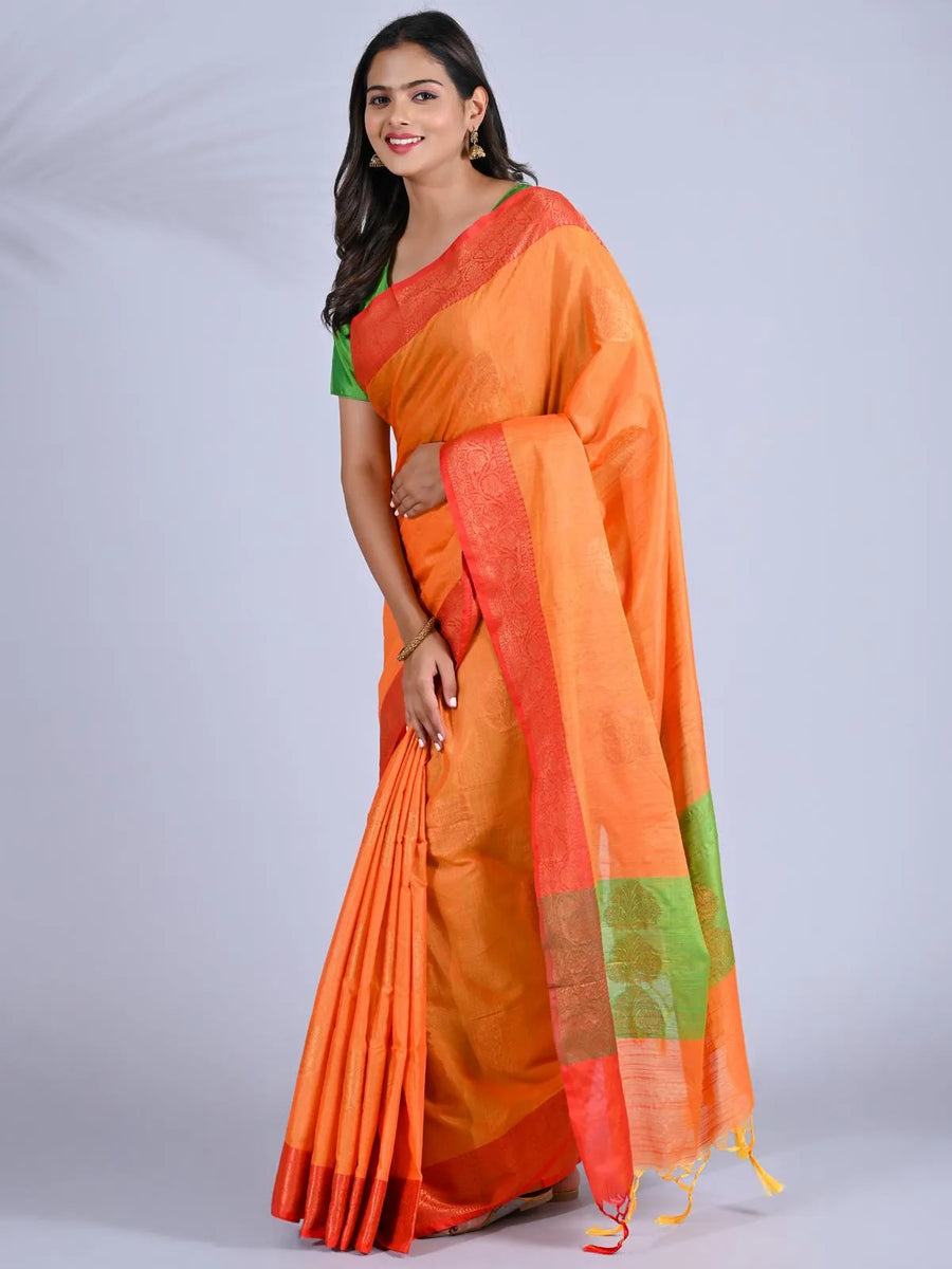 Semi Silk Sarees- Kanchi Lenin Saree