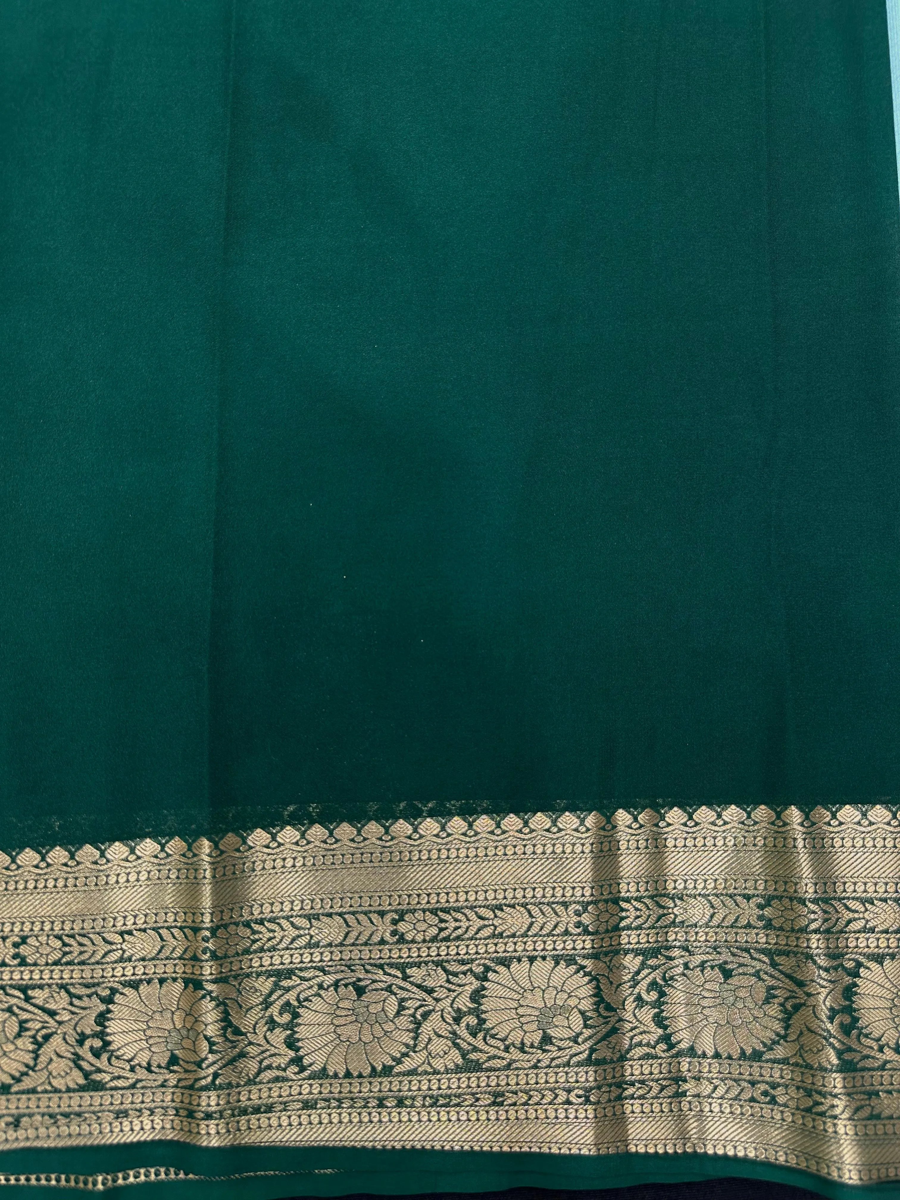 Semi georgette saree with soft flow and light drape – ideal for casual and everyday ethnic wear


