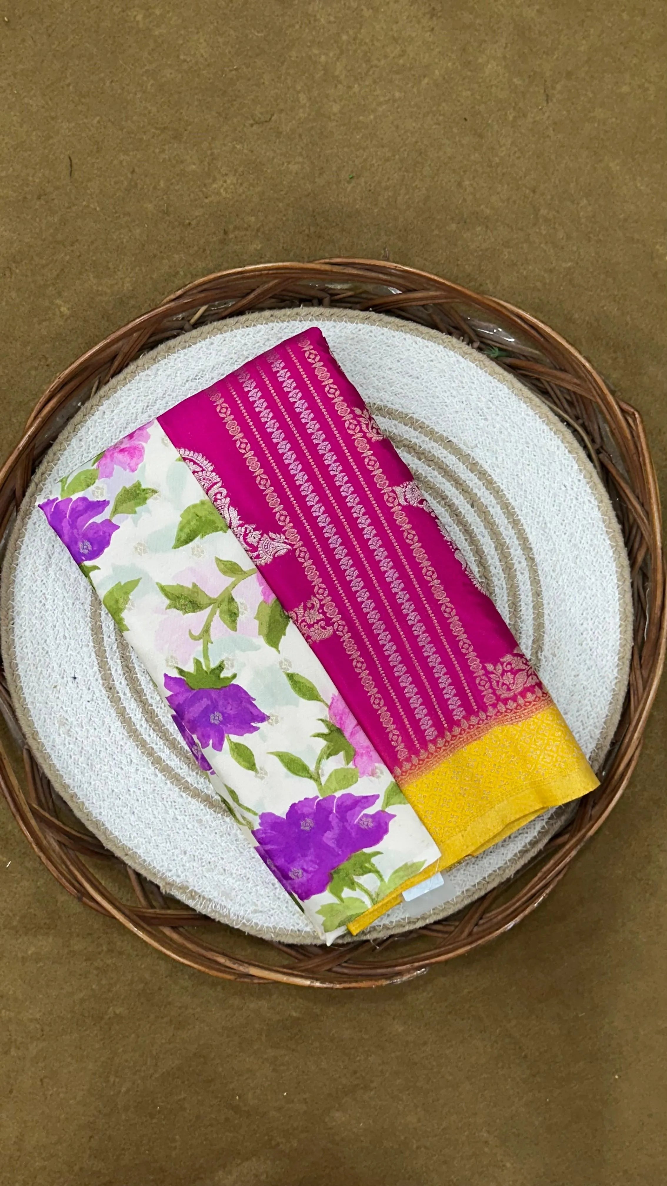Semi Silk Saree – Graceful Shine with Everyday Comfort