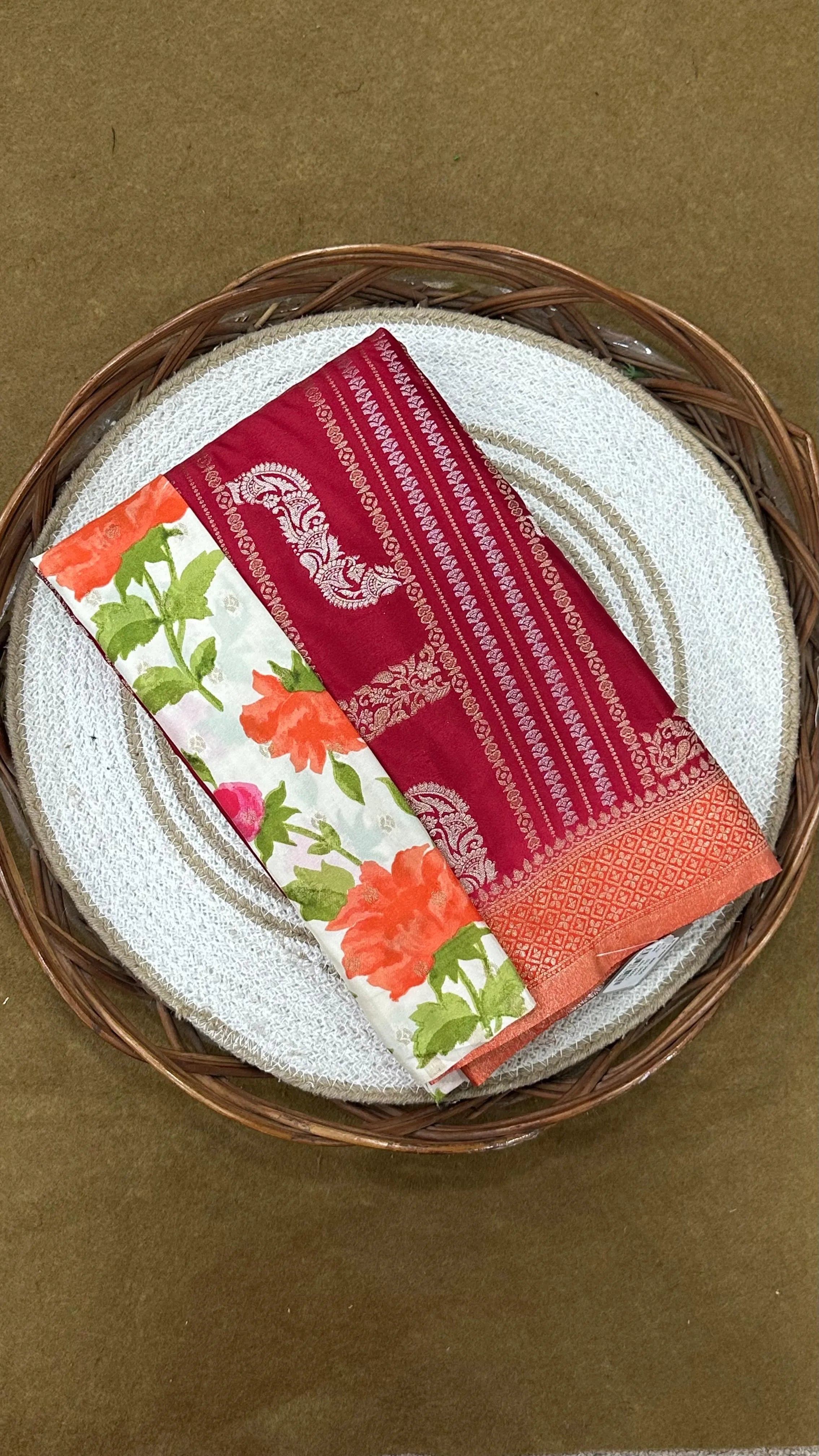 Semi Silk Saree – Graceful Shine with Everyday Comfort