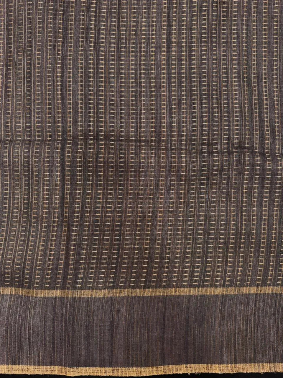 Stylish Tasar Block Print Saree – Blend of Comfort and Class 