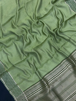 Classic Musk Silk Saree with Rich Shine and Grace (Butterfly Silk)