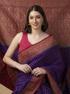 Pure Banarasi Crepe Saree
