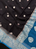 Banarasi Pure Khaddi Chiffon Saree