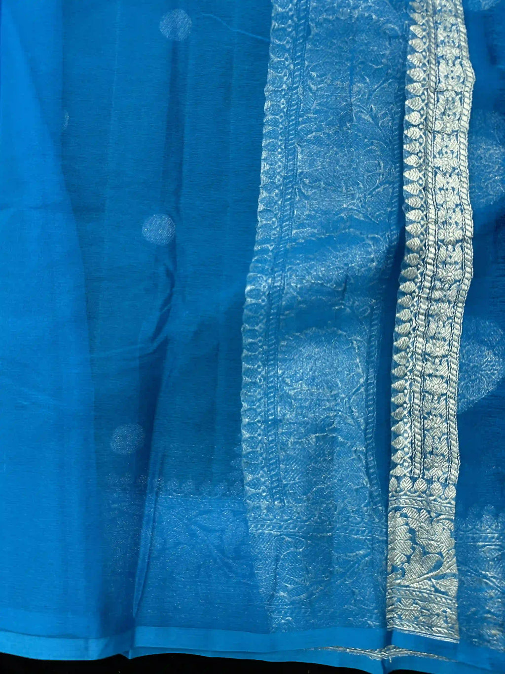 Banarasi Pure Khaddi Chiffon Saree
