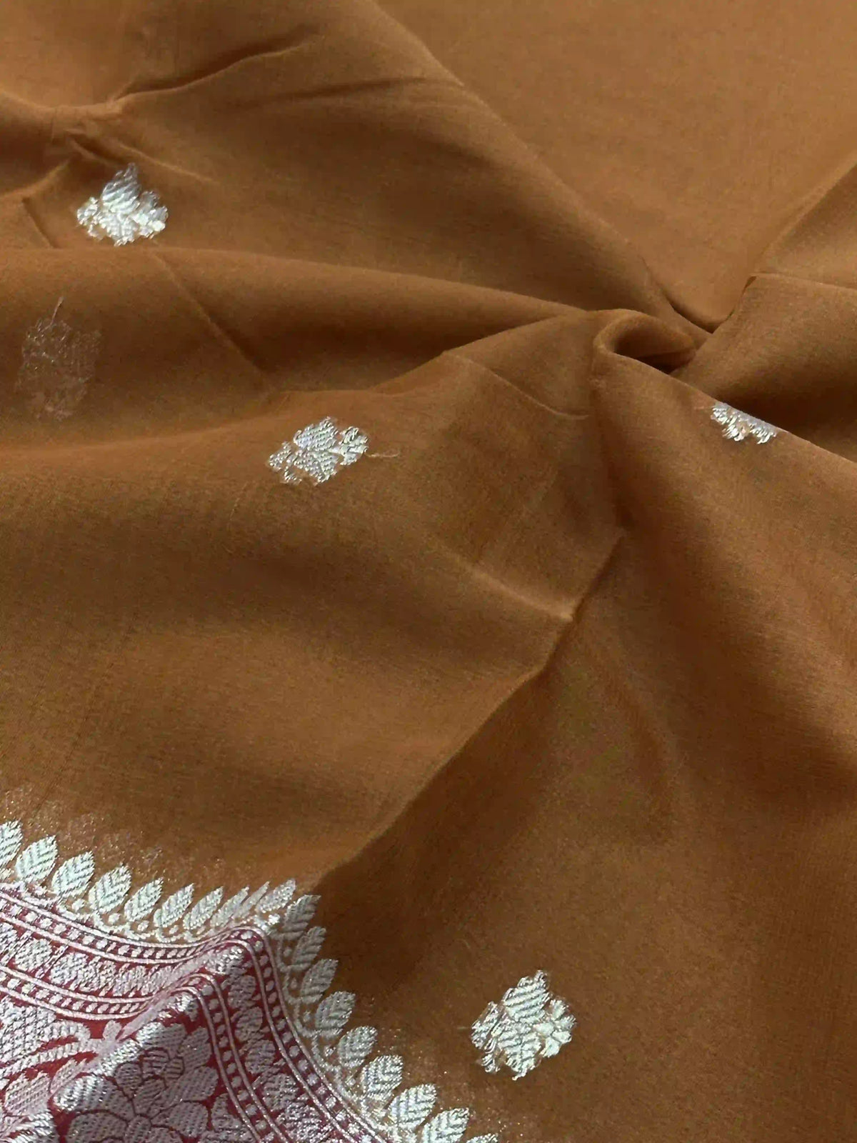 Banarasi Pure Khaddi Chiffon Saree