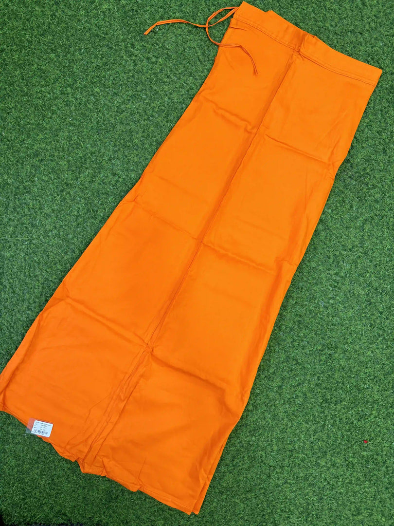 Orange Cotton Premium Underskirt