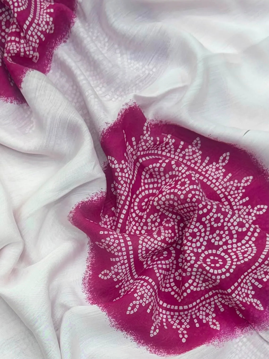 Festive Bandhej Silk Saree-JAGRUTI SP