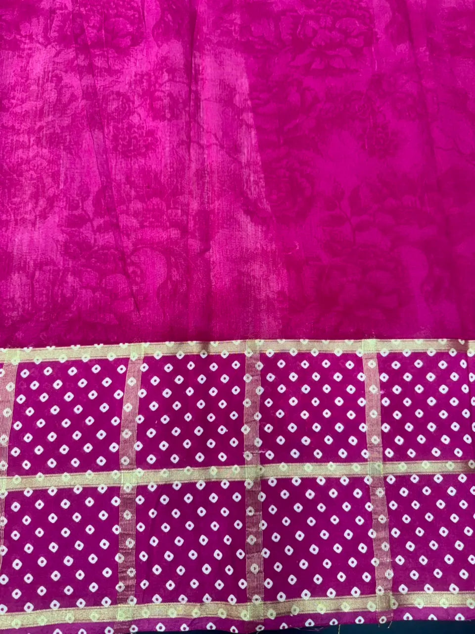 Festive Bandhej Silk Saree-JAGRUTI SP