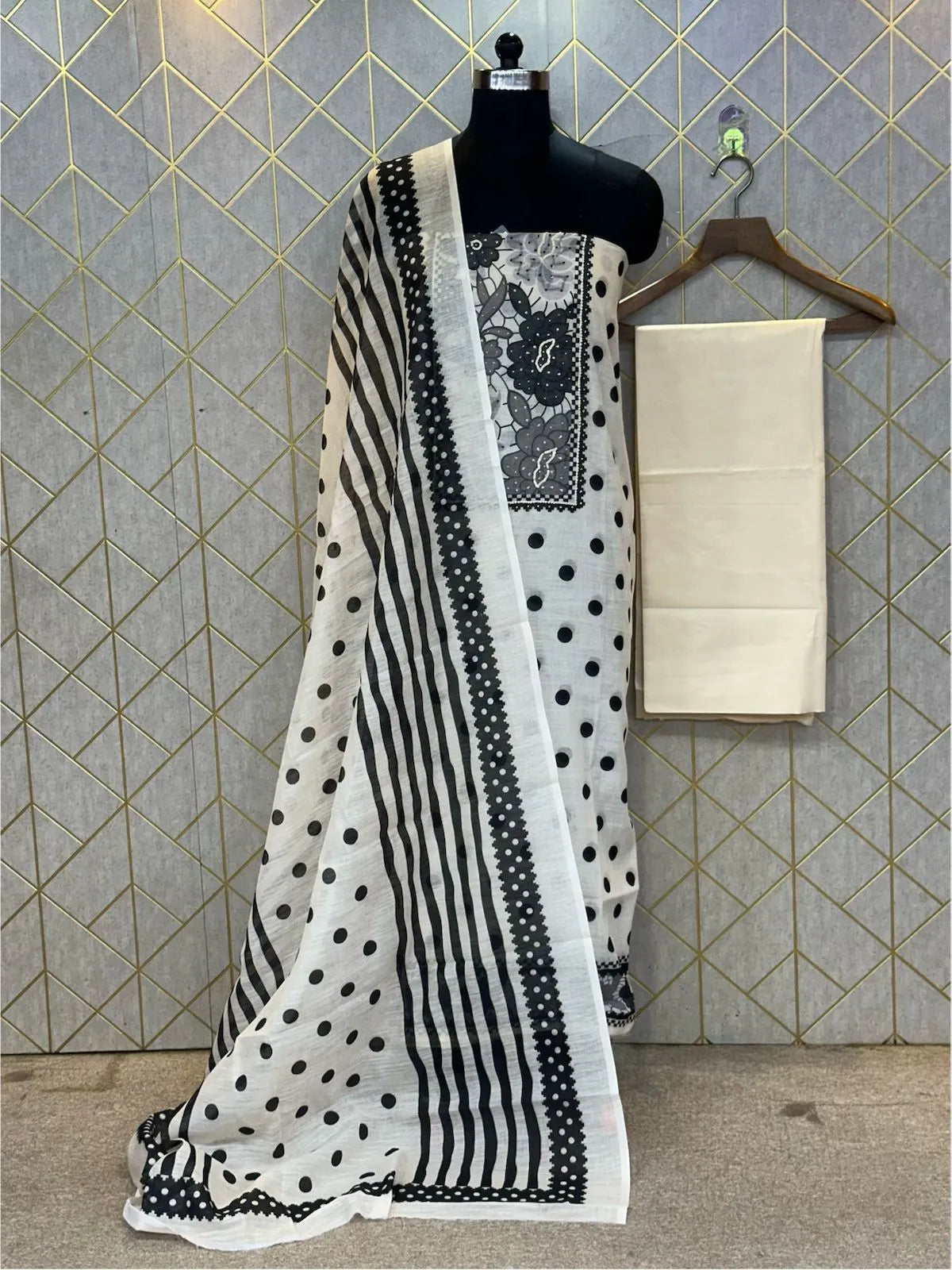 Summer Special Pure Cotton Dress Material (Unstitched)