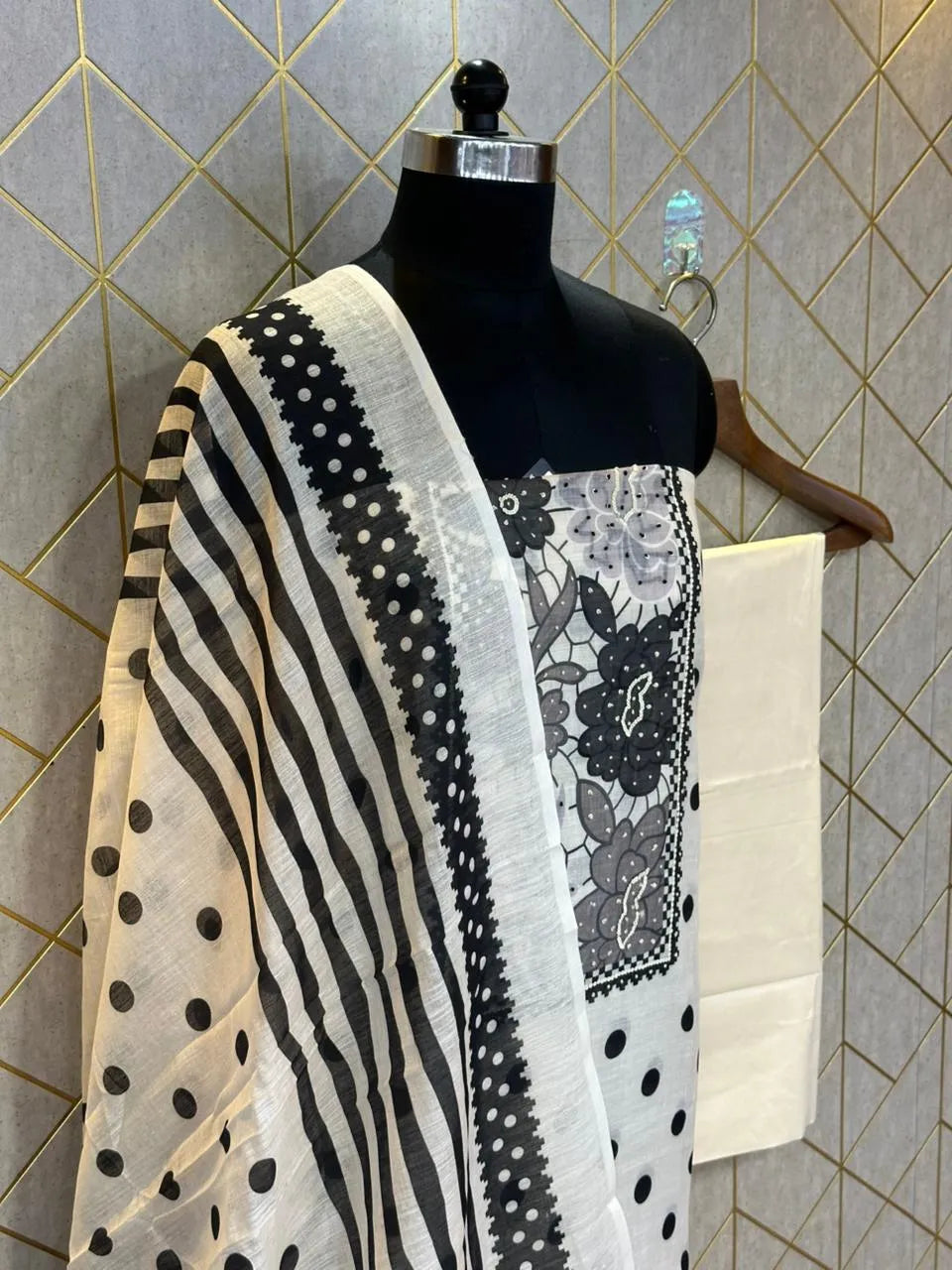 Summer Special Pure Cotton Dress Material (Unstitched)