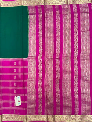 Pure Mysore Silk Jhumuki Saree