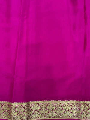Pure Mysore Silk Jhumuki Saree