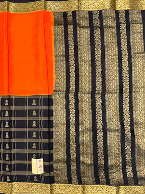 Pure Mysore Silk Jhumuki Saree