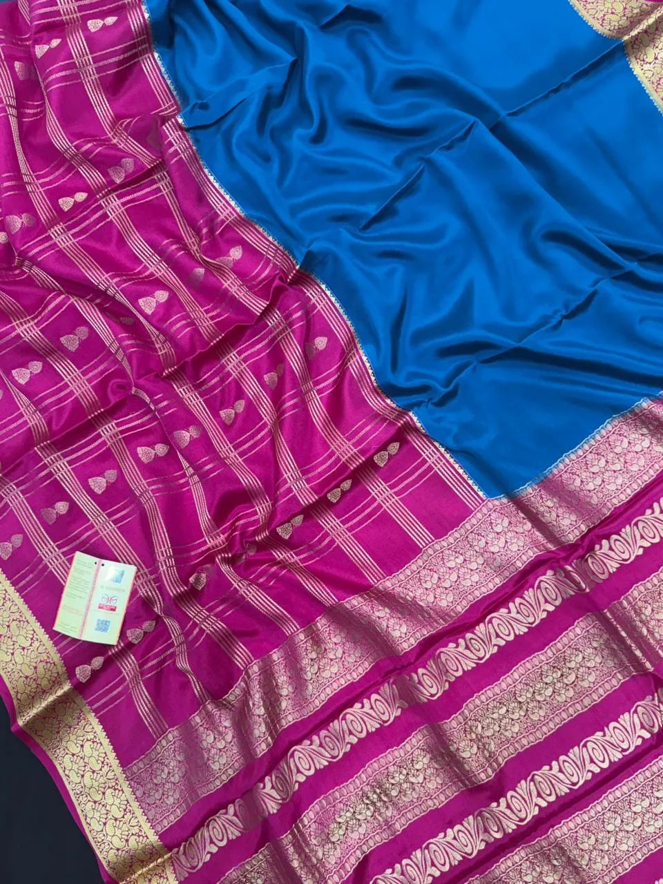 Pure Mysore Silk Jhumuki Saree