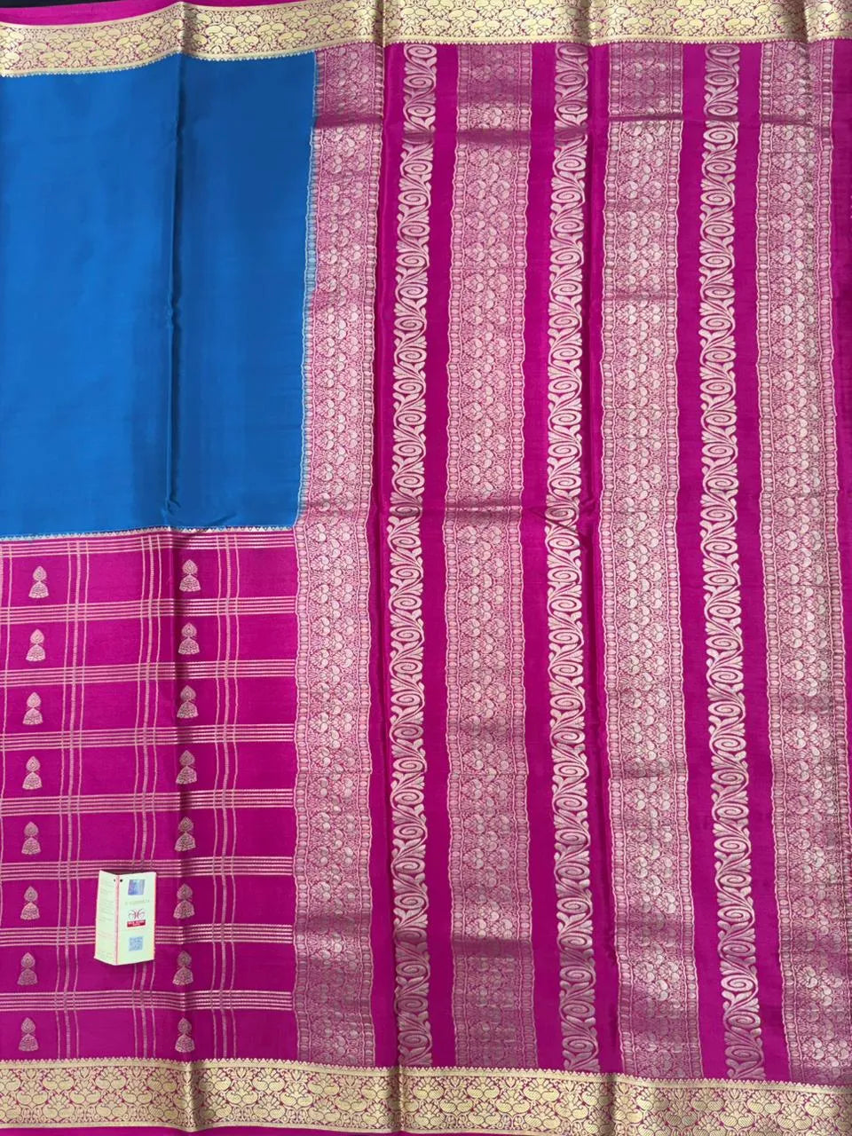 Pure Mysore Silk Jhumuki Saree