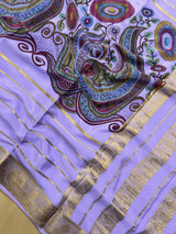 Pure Mysore Crepe Silk Saree-Kamala PH