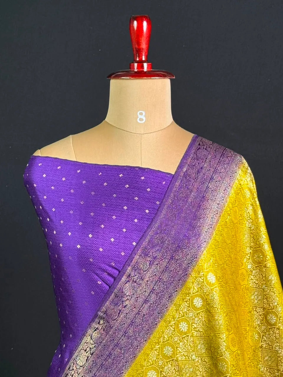 Semi Banarasi Kataan Silk Saree