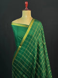 Luxury Pure Mysore Silk Saree with Karishma Self Chex Design