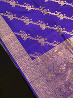 Katan Silk Zari Border Saree