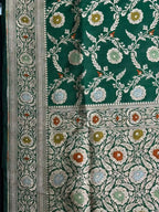 Pure Banarasi Katan Rangart Silk Saree 
