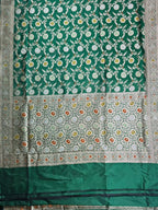 Pure Banarasi Katan Rangart Silk Saree 