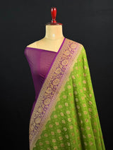 Pure Georgette Silk Saree – A Statement of Elegance