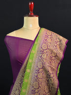 Pure Georgette Silk Saree – A Statement of Elegance