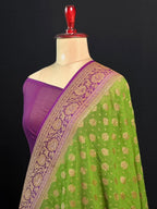 Pure Georgette Silk Saree – A Statement of Elegance